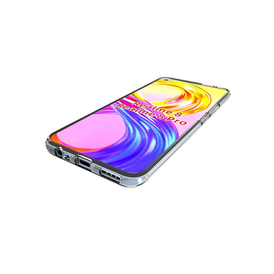 Realme 8 Pro Kılıf Zore Süper Silikon Kapak