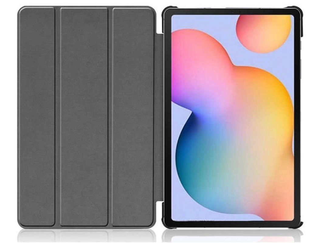 Galaxy Uyumlu Tab A7 Lite T225 Zore Smart Kapak Standlı 1-1 Kılıf-Kırmızı
