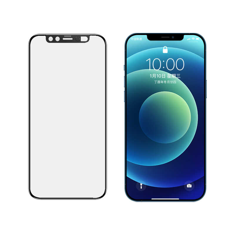 iPhone Uyumlu 12 Pro Zore Secret Temperli Cam Ekran Koruyucu