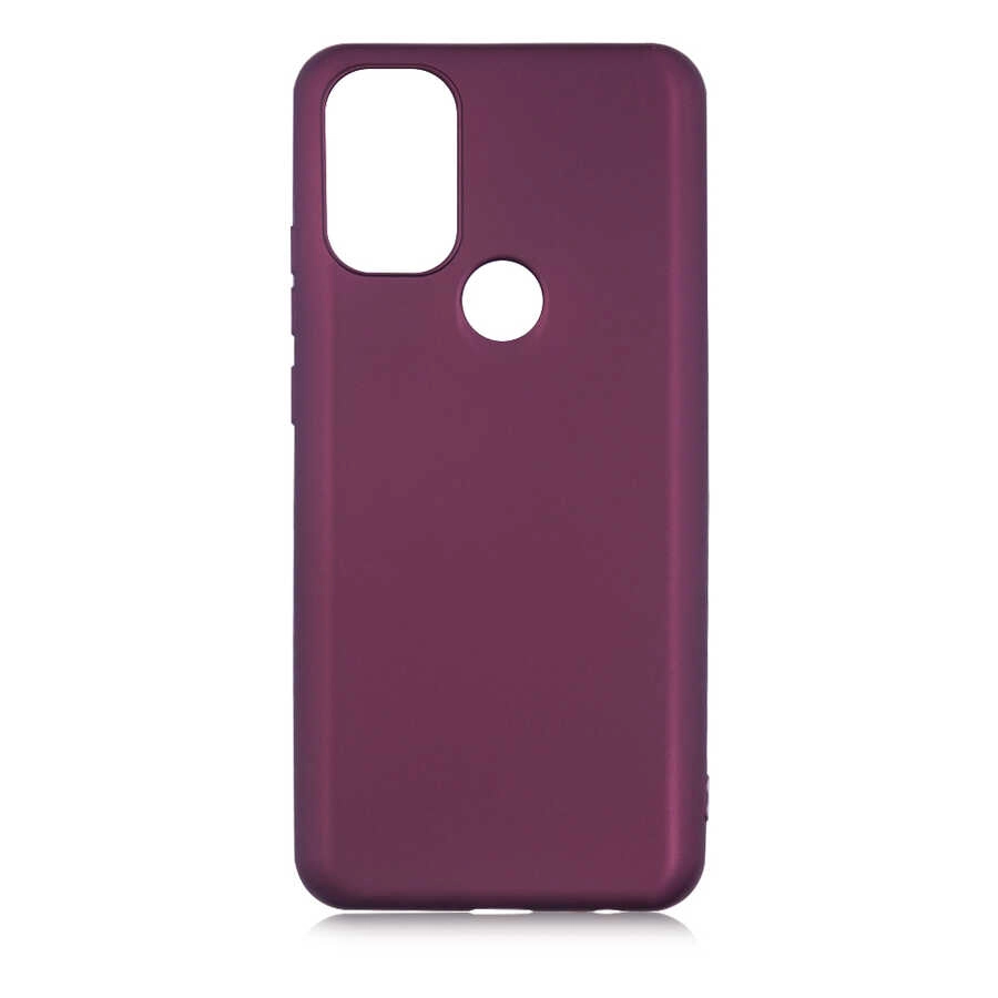 General Mobile 21 Plus Kılıf Zore Premier Silikon Kapak-Mürdüm