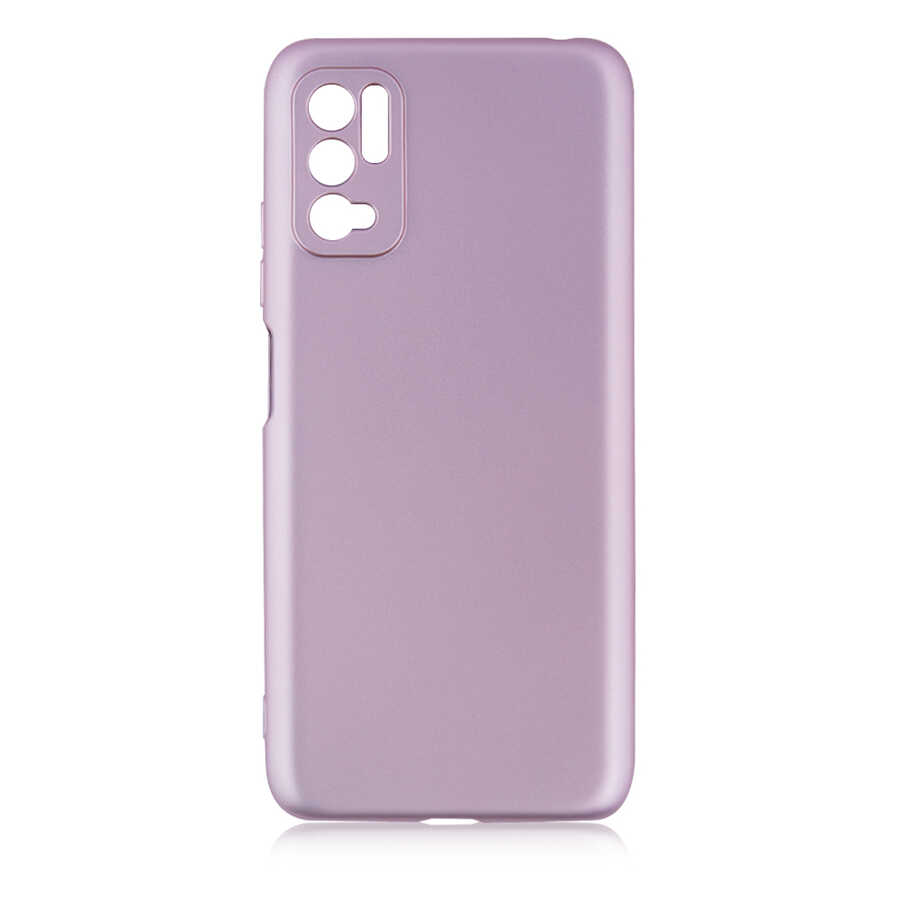 Xiaomi Uyumlu  Redmi Note 10 5G Kılıf Zore Premier Silikon Kapak-Rose gold