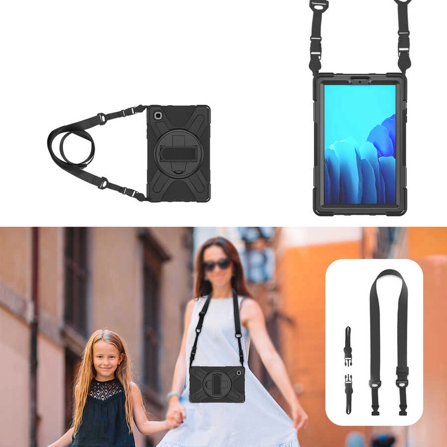 Galaxy Uyumlu Tab A7 Lite T225 Zore Defender Tablet Silikon
