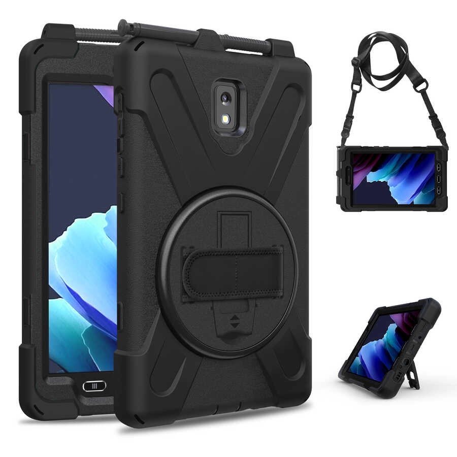 Galaxy Uyumlu Tab Active 3 T577 Zore Defender Tablet Silikon