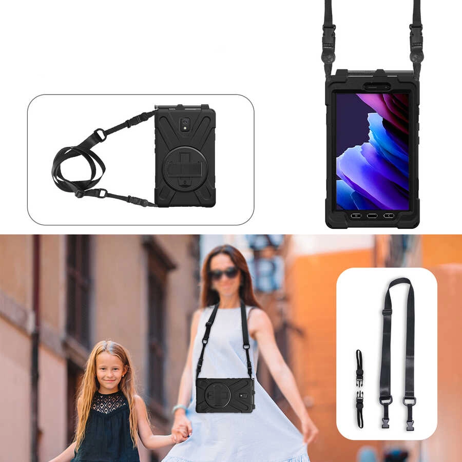 Galaxy Uyumlu Tab Active 3 T577 Zore Defender Tablet Silikon