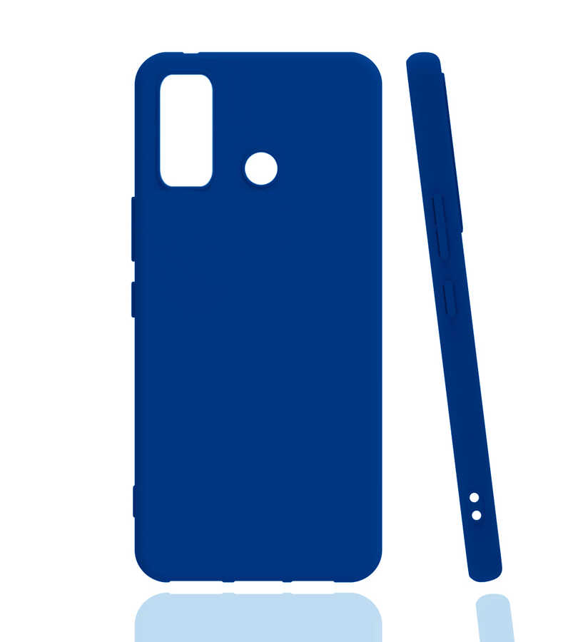 Reeder P13 Blue Max Pro Lite Kılıf Zore Biye Silikon-Mavi