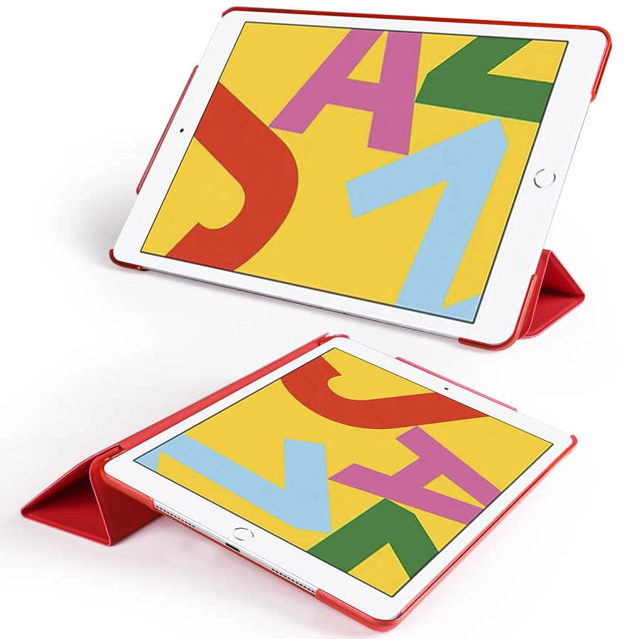 iPad Uyumlu 10.2 2021 (9.Nesil) Zore Smart Kapak Standlı 1-1 Kılıf
