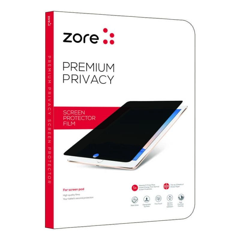 iPad Uyumlu 10.2 2021 (9.Nesil) Zore Tablet Hayalet Temperli Cam Ekran Koruyucu