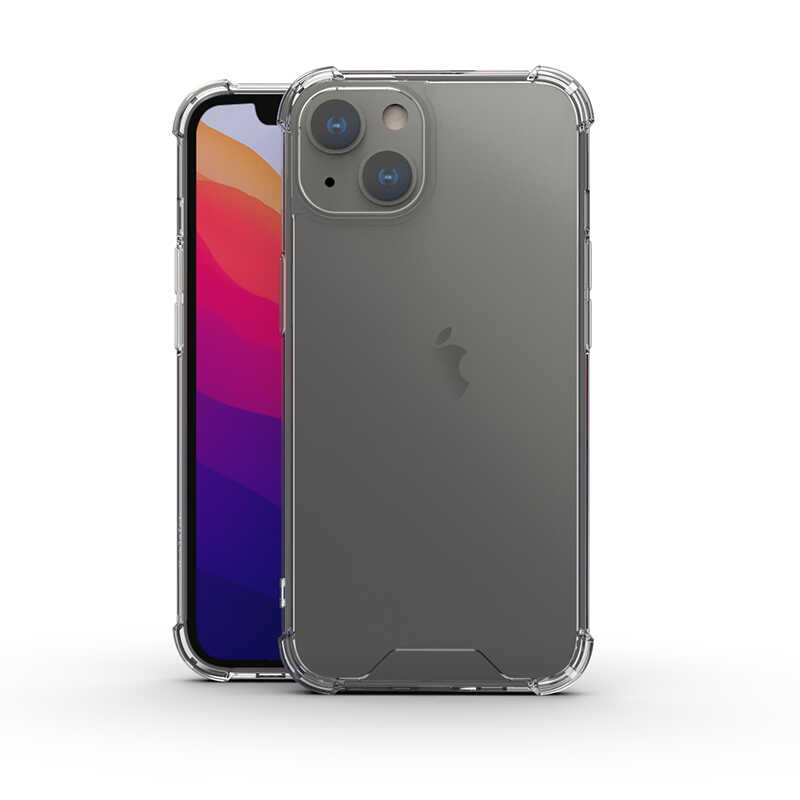 iPhone Uyumlu 13 Kılıf Zore Kamera Korumalı Nitro Anti Shock Silikon