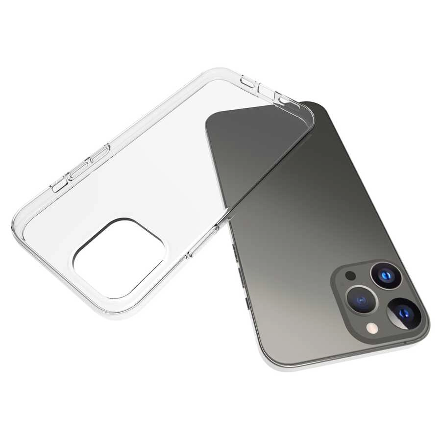iPhone Uyumlu 13 Pro Max Kılıf Zore Süper Silikon Kapak