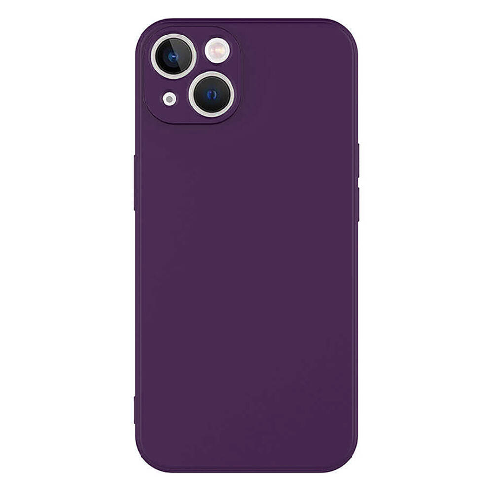 iPhone Uyumlu 13 Kılıf Zore Mara Lansman Kapak-Derin mor
