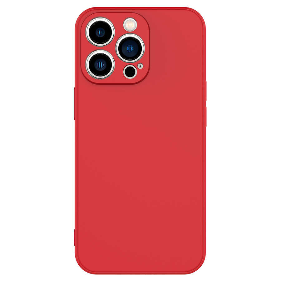 iPhone Uyumlu 13 Pro Kılıf Zore Mara Lansman Kapak-Kırmızı