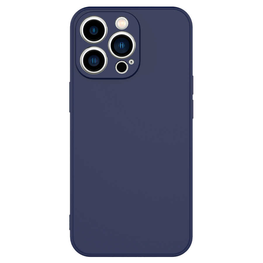 iPhone Uyumlu 13 Pro Kılıf Zore Mara Lansman Kapak-Lacivert
