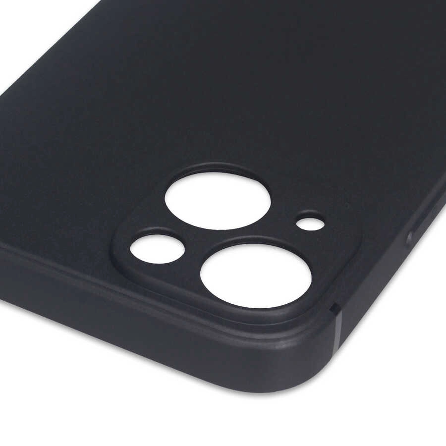 iPhone Uyumlu 13 Mini Kılıf Zore İmax Silikon-Siyah