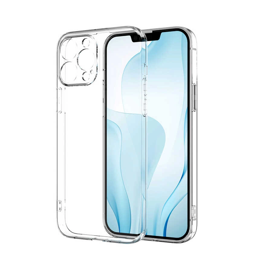 iPhone Uyumlu 13 Pro Max Kılıf Zore Kamera Korumalı Süper Silikon Kapak