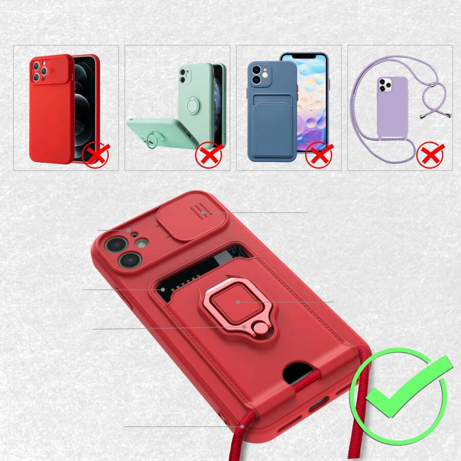 iPhone Uyumlu 11 Kılıf ​Zore Pelit Kapak