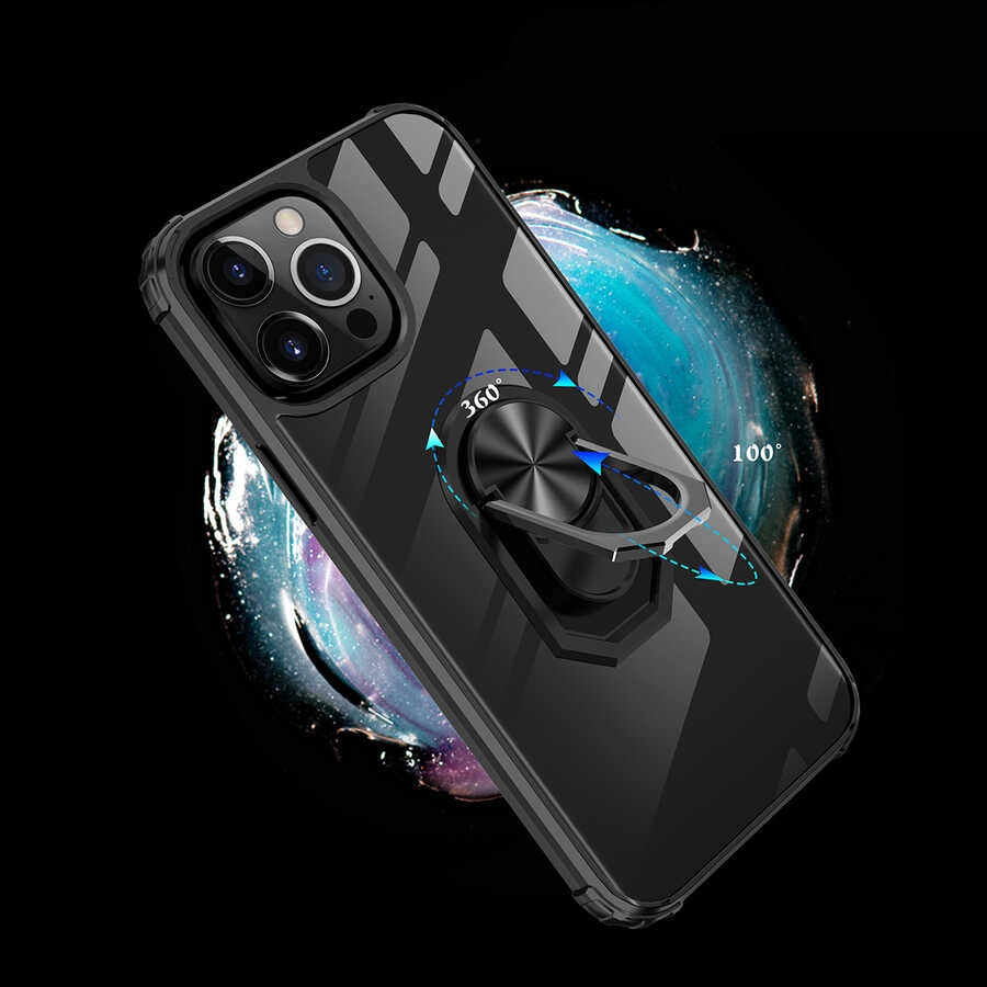 iPhone Uyumlu 13 Pro Kılıf Zore Mola Kapak-Kırmızı