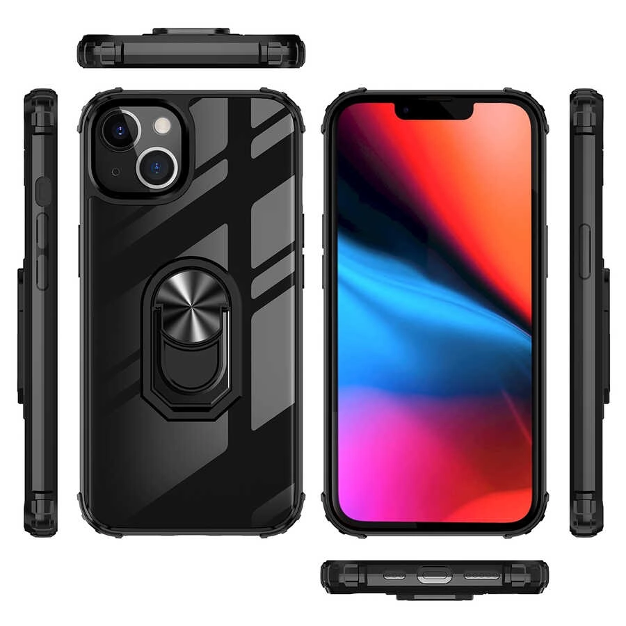iPhone Uyumlu 13 Mini Kılıf Zore Mola Kapak-Kırmızı