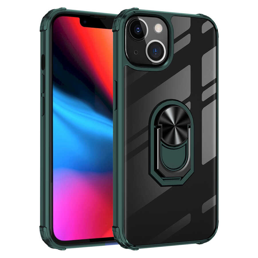 iPhone Uyumlu 13 Mini Kılıf Zore Mola Kapak-Yeşil