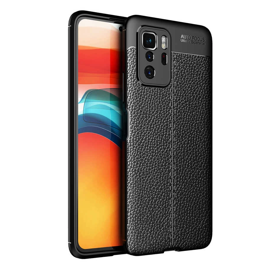 Xiaomi Uyumlu  Poco X3 GT Kılıf Zore Niss Silikon Kapak-Siyah