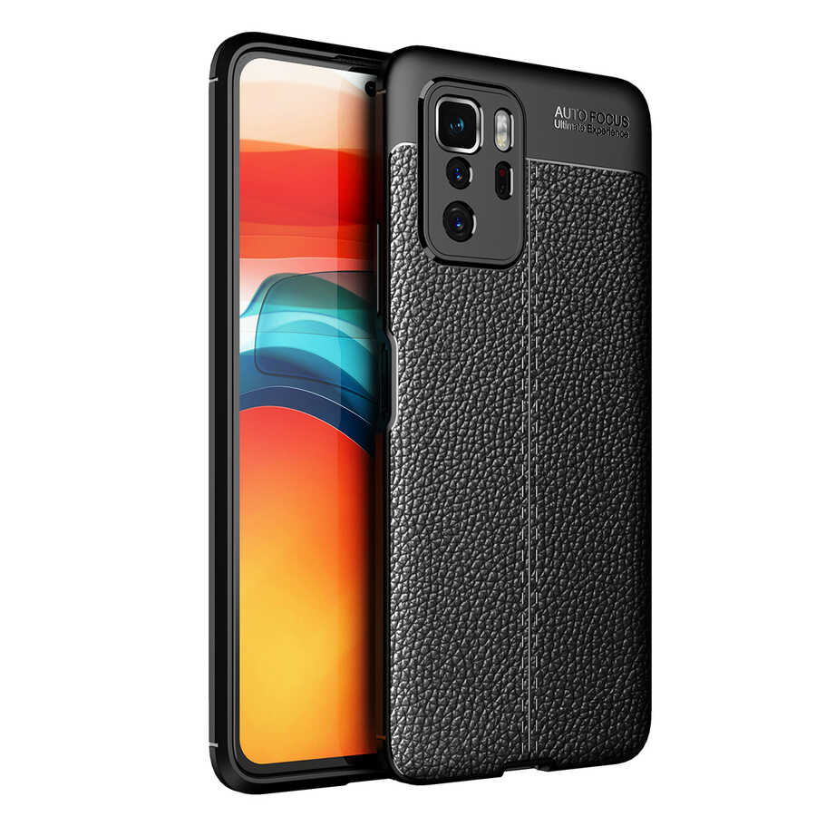 Xiaomi Uyumlu  Poco X3 GT Kılıf Zore Niss Silikon Kapak-Siyah