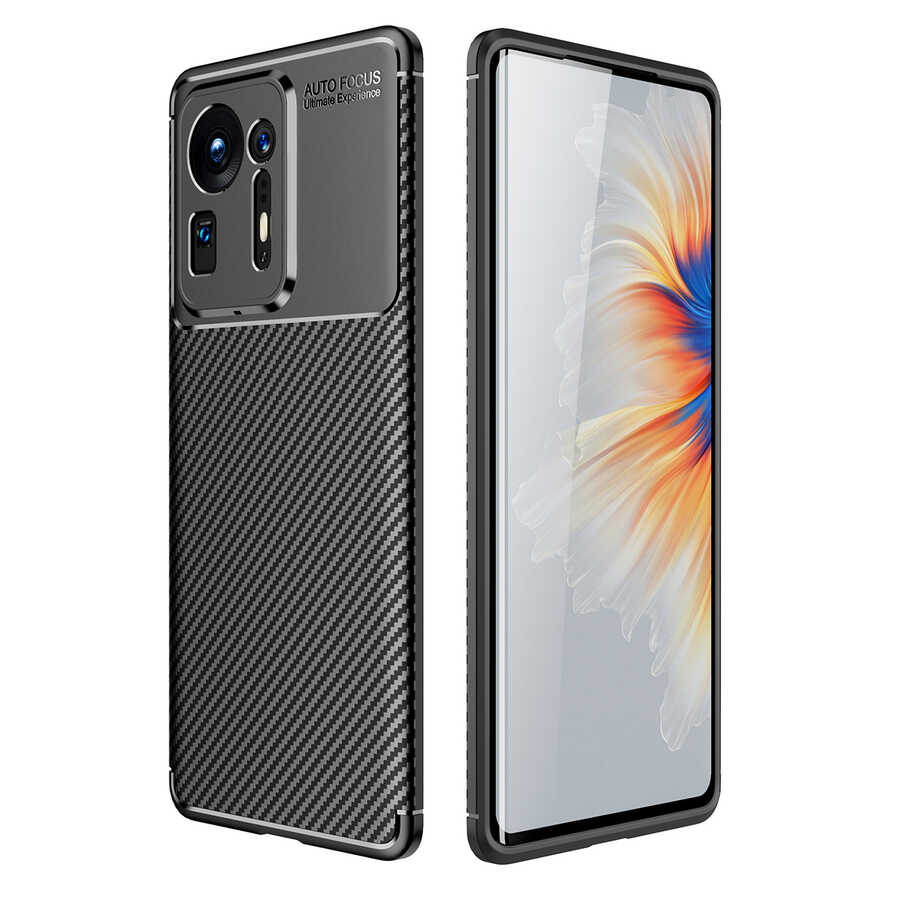 Xiaomi Uyumlu  Mi Mix 4 Kılıf Zore Negro Silikon Kapak-Siyah