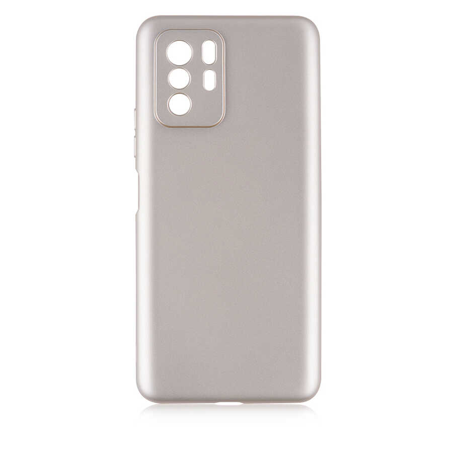 Xiaomi Uyumlu  Poco X3 GT Kılıf Zore Premier Silikon Kapak-Gold