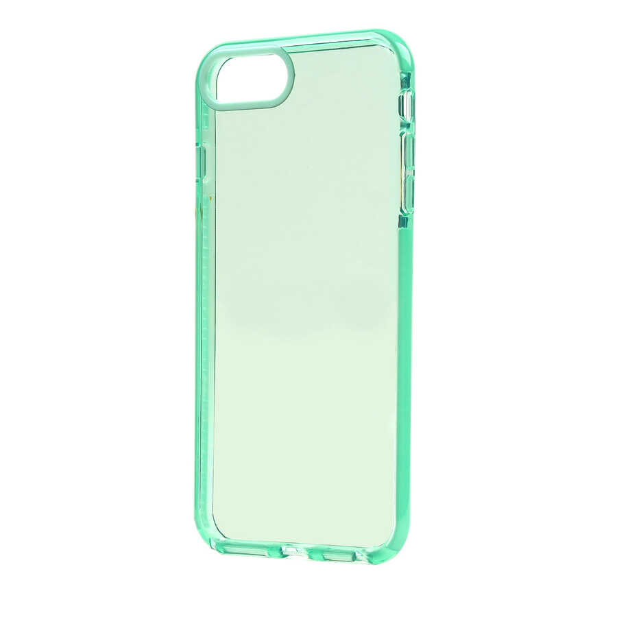 iPhone Uyumlu 8 Plus Kılıf Zore Punto Kapak-Yeşil