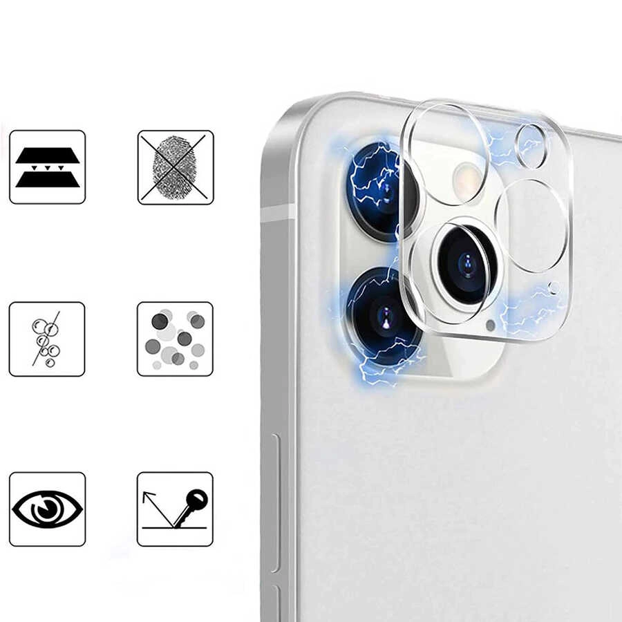 iPhone Uyumlu 13 Pro Zore Kamera Lens Koruyucu Cam Filmi