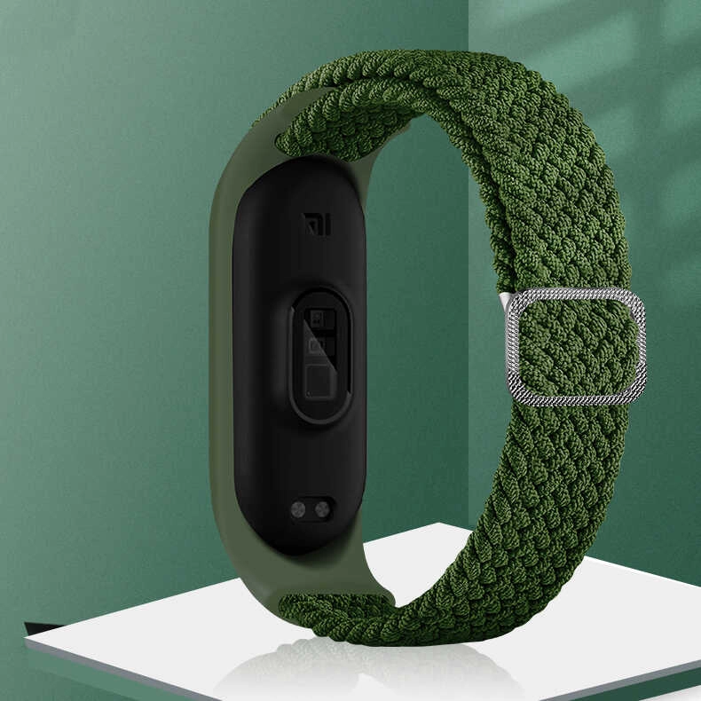 Xiaomi Uyumlu  Mi Band 4 KRD-49 Örgü Kordon