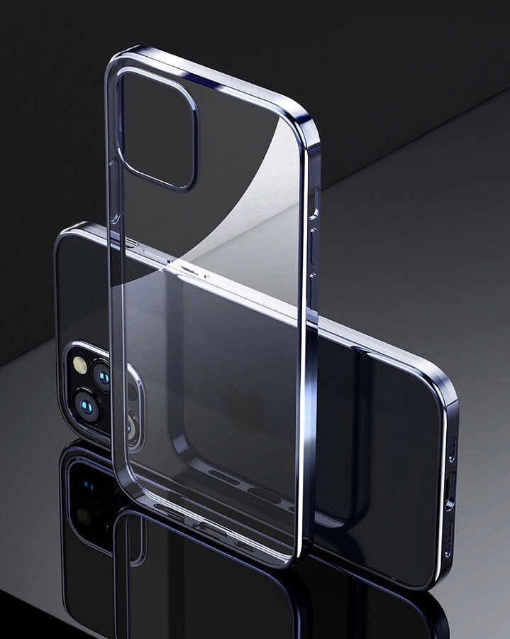 iPhone Uyumlu 13 Kılıf Zore Pixel Kapak-Kırmızı