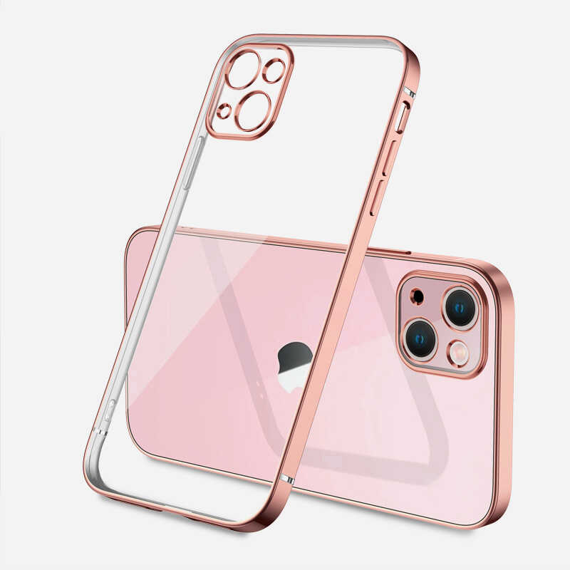 iPhone Uyumlu 13 Mini Kılıf Zore Gbox Kapak-Gold