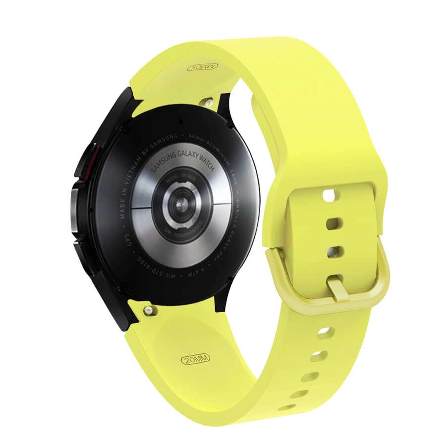 Galaxy Uyumlu Watch 4 44mm KRD-50 Silikon Kordon