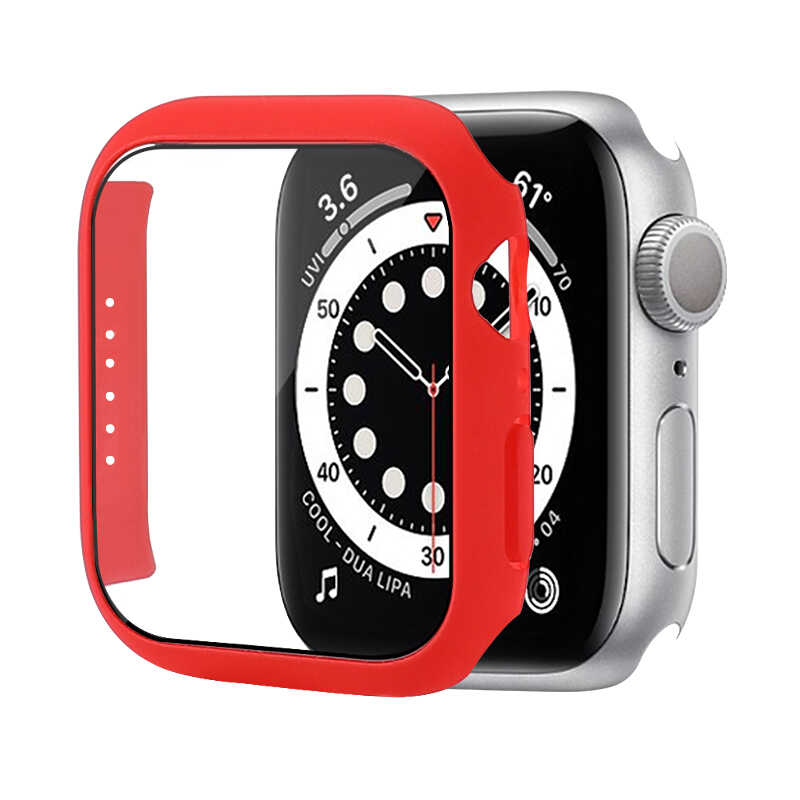Watch 7 45mm Zore Watch Gard 01 Ekran Koruyucu-Kırmızı