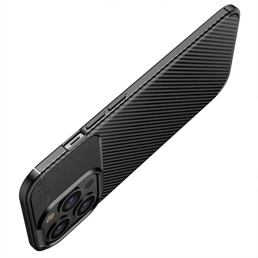 iPhone Uyumlu 13 Pro Kılıf Zore Negro Silikon Kapak