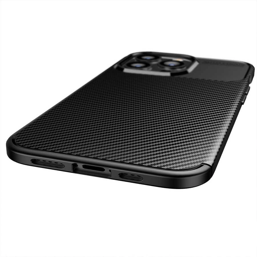 iPhone Uyumlu 13 Pro Kılıf Zore Negro Silikon Kapak
