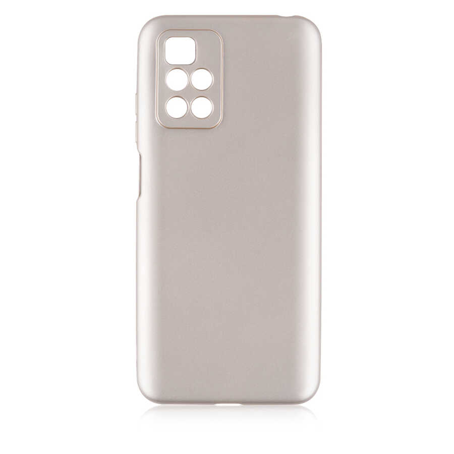 Xiaomi Uyumlu  Redmi 10 Kılıf Zore Premier Silikon Kapak-Gold