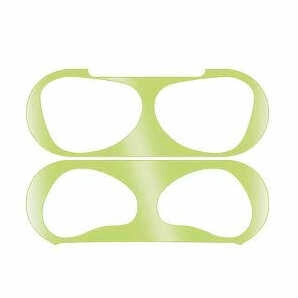 Zore Airpods Uyumlu 3. Nesil Kir Önleyici Sticker-Yeşil