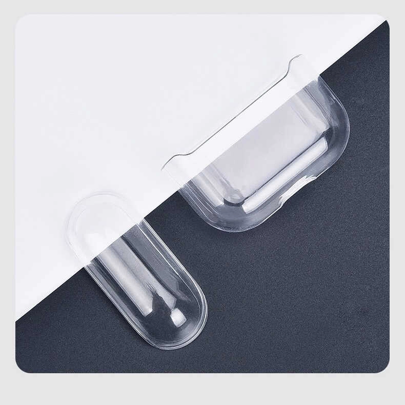 Airpods Uyumlu 3. Nesil Kılıf Şeffaf Sert Kristal Zore Airbag 14 Kılıf