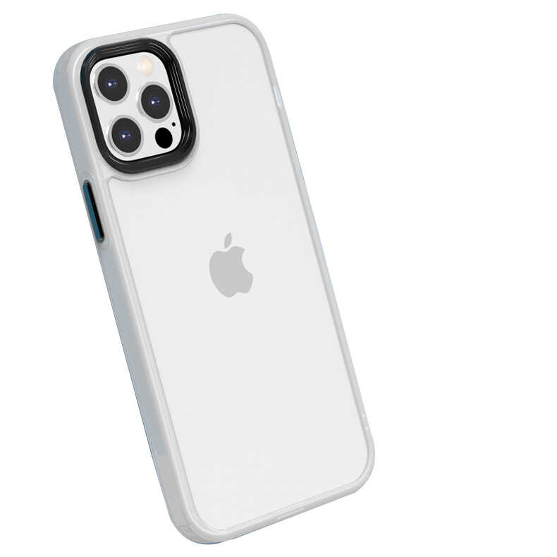 iPhone Uyumlu 13 Pro Max Kılıf ​​Zore Cann Kapak-Beyaz