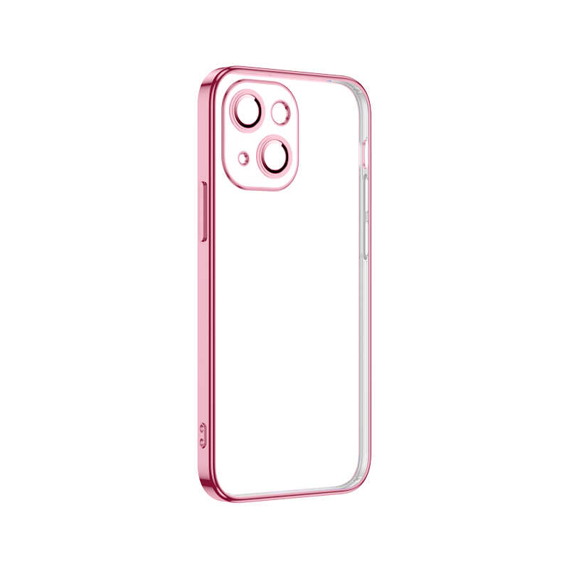 iPhone Uyumlu 13 Mini Kılıf Zore Krep Kapak-Pembe