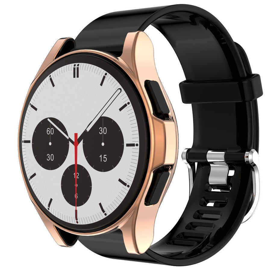 Galaxy Uyumlu Watch 4 Classic 46mm Zore Watch Gard 02 Koruyucu Silikon