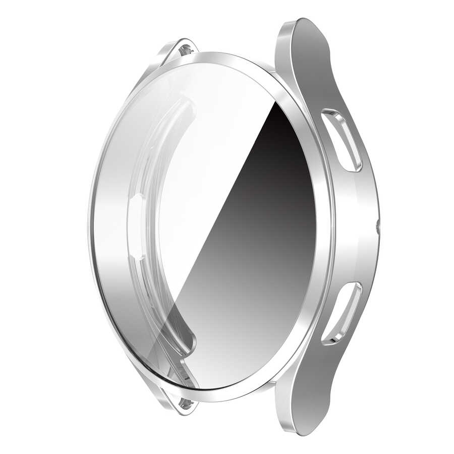 Galaxy Uyumlu Watch 4 44mm Zore Watch Gard 02 Ekran Koruyucu-Gümüş