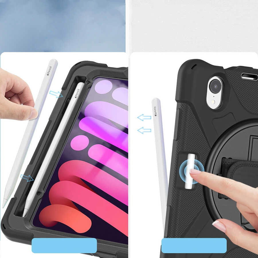 iPad Uyumlu Mini 2021 (6.Nesil) Zore Defender Tablet Silikon