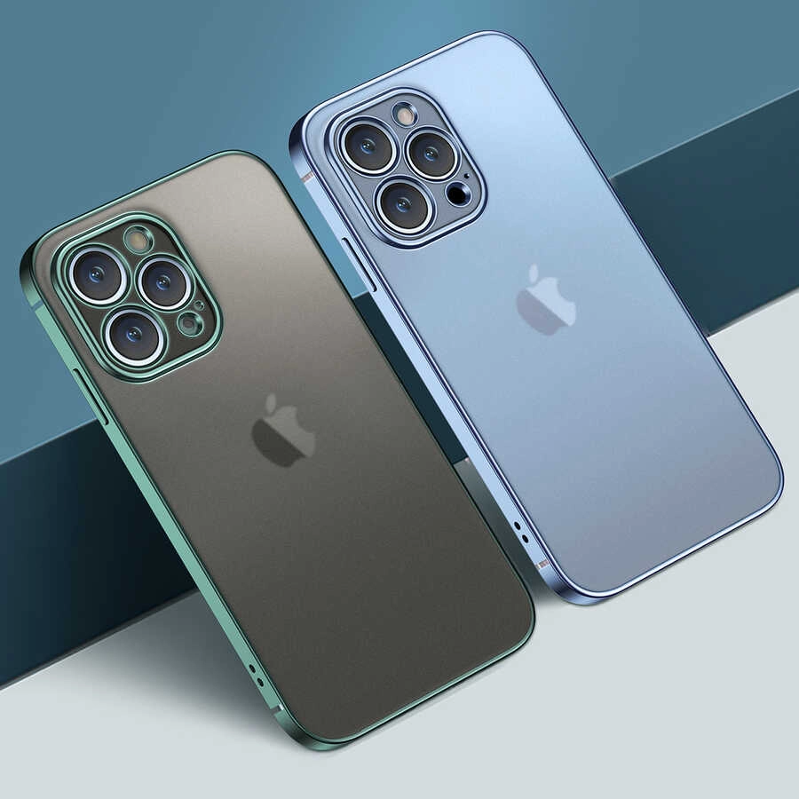 iPhone Uyumlu 13 Mini Kılıf Zore Mat Gbox Kapak