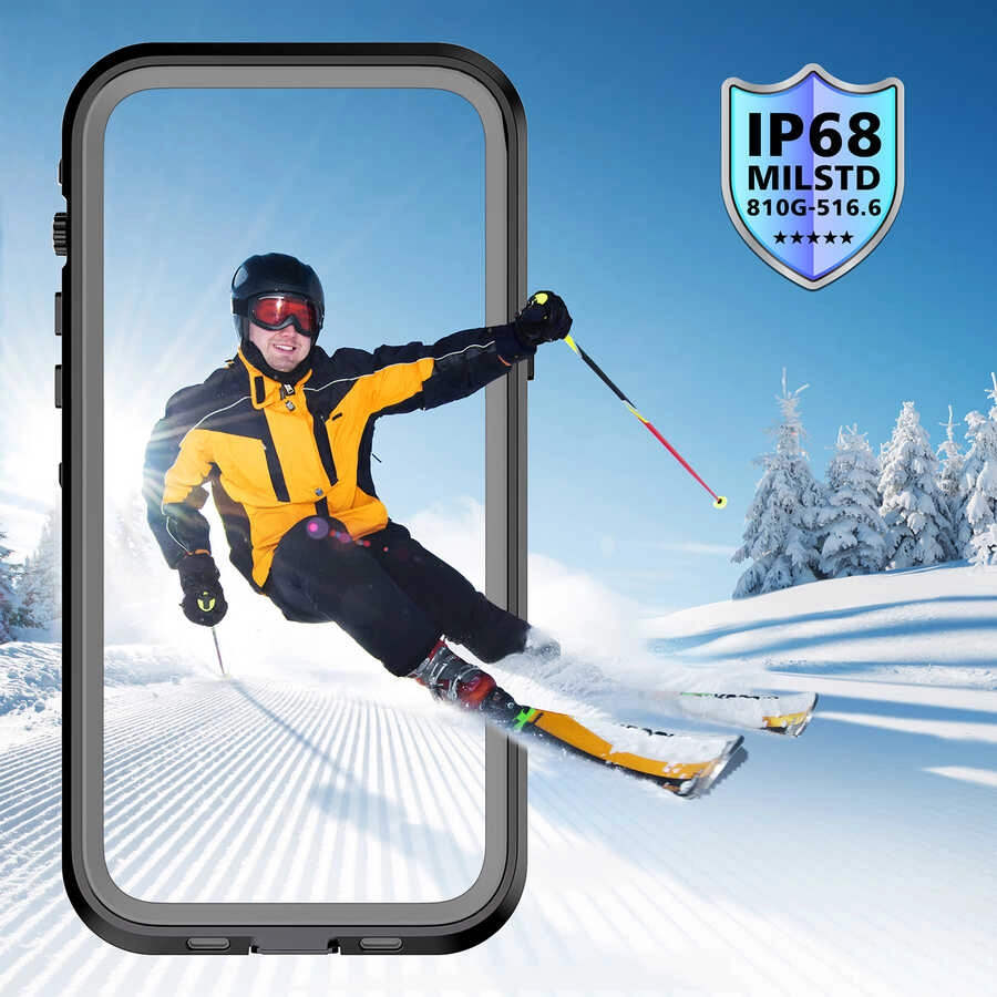 iPhone Uyumlu 13 Pro Max Kılıf 1-1 Su Geçirmez Kılıf