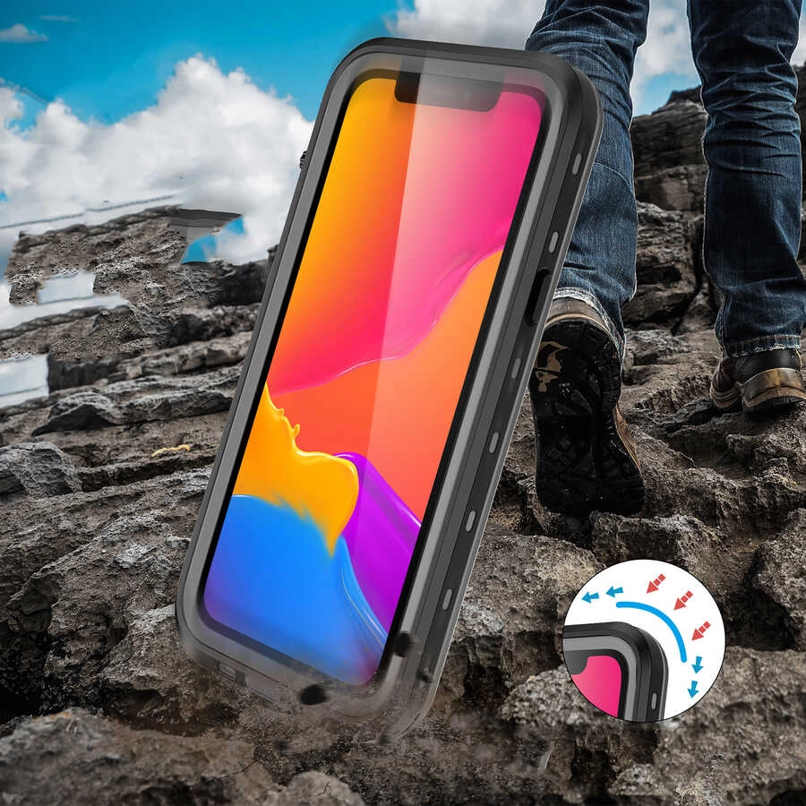 iPhone Uyumlu 13 Pro Max Kılıf 1-1 Su Geçirmez Kılıf