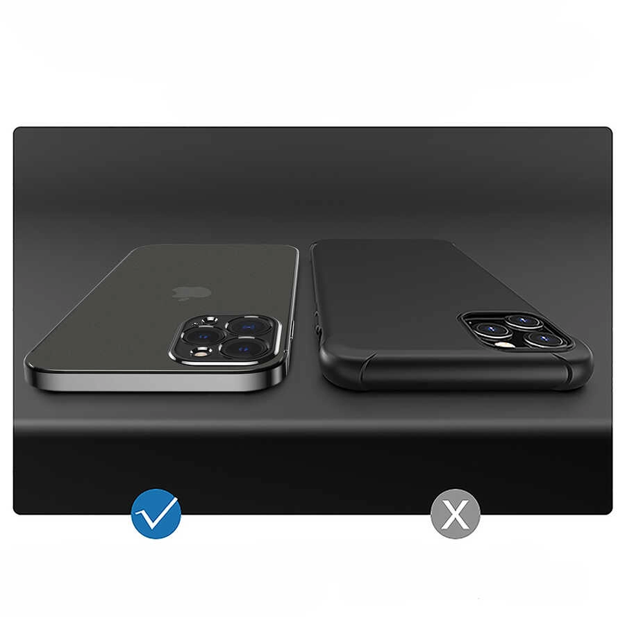 iPhone Uyumlu 12 Kılıf Zore Mat Gbox Kapak