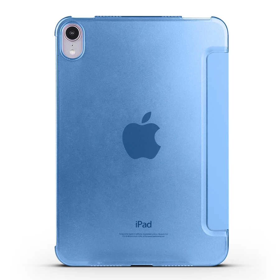 iPad Uyumlu Mini 2021 (6.Nesil) Zore Smart Kapak Standlı 1-1 Kılıf