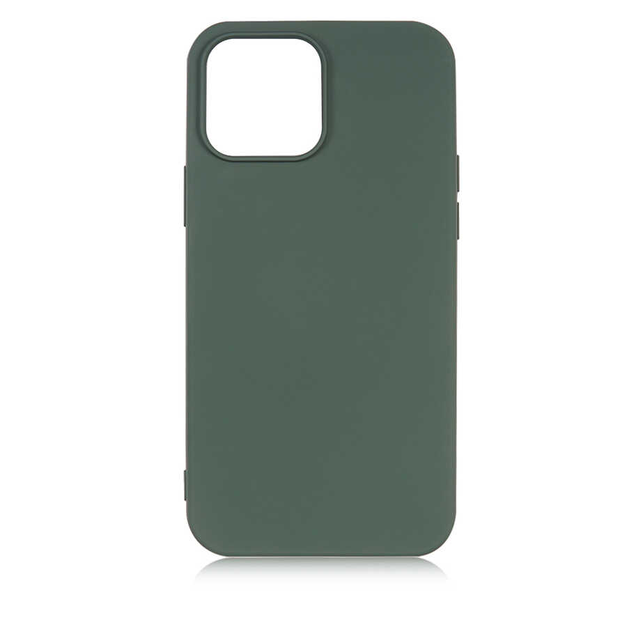 iPhone Uyumlu 13 Pro Kılıf Zore LSR Lansman Kapak-Koyu yeşil