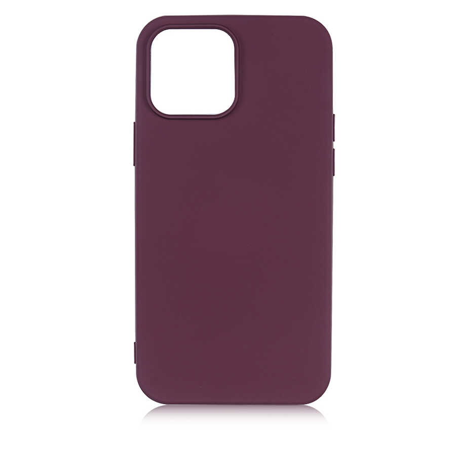 iPhone Uyumlu 13 Pro Kılıf Zore LSR Lansman Kapak-Mürdüm